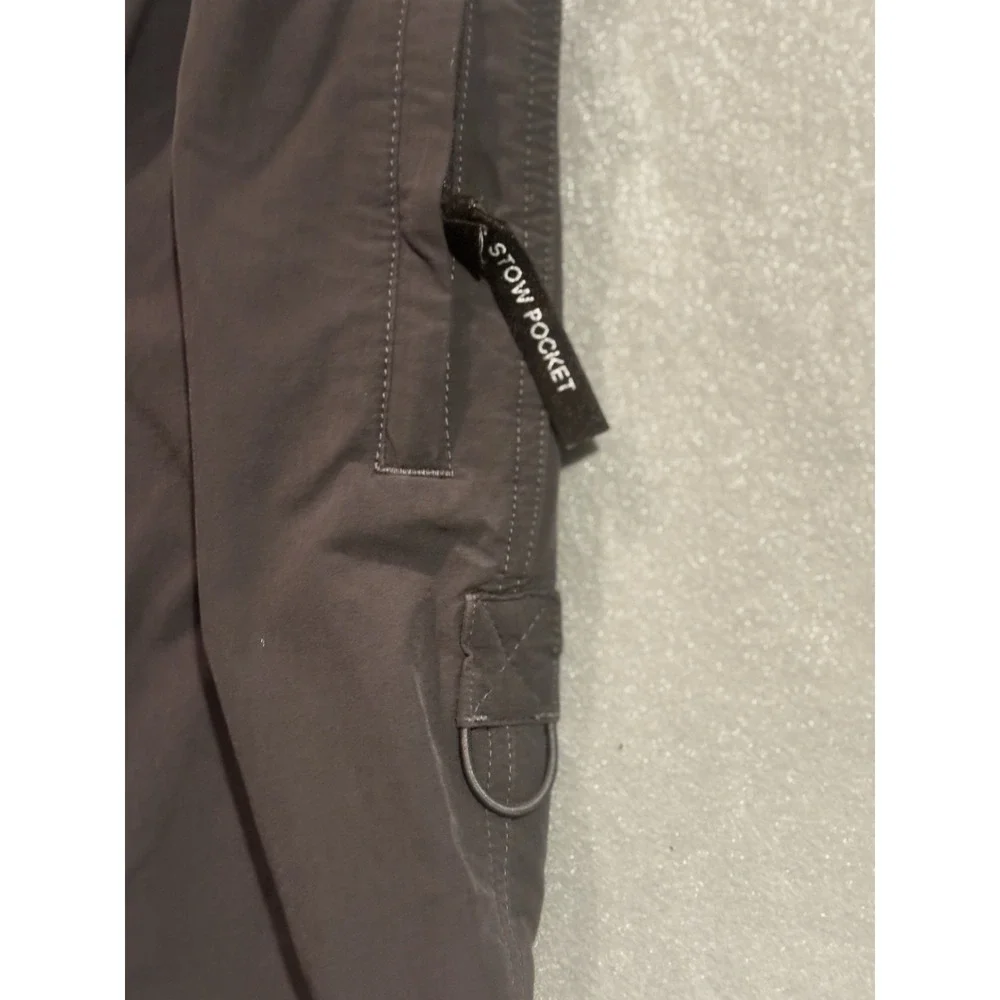 The North Face Men's Pants 38 Convertible Hiking Gray Pants Shorts  Zip Off Legs